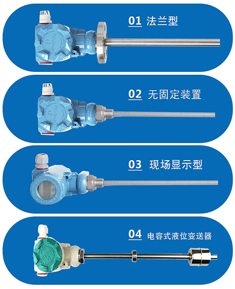 防爆磁浮球式液位計(jì)分類(lèi)圖