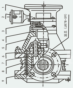 柴油流量計量表結(jié)構(gòu)圖